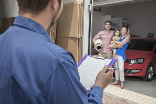 Professional moving truck service with packing support in Millhill