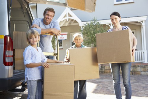Clean and organized self storage space in Millhill