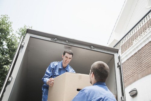 Reusable furniture and donated items prepared for charity collection