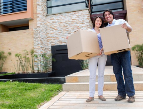 Professional man and van Millhill move with safety checks and equipment