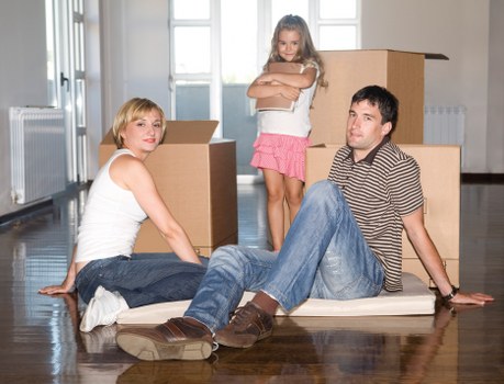 Careful delivery of a piano into a Millhill property by trained movers